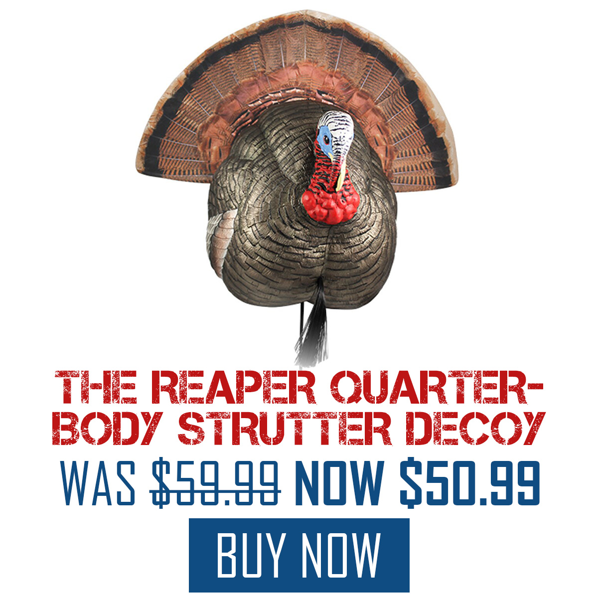 Rock Ridge Forget 2020 The Grind Reaper Quarter-Body Strutter Decoy 1200x1200